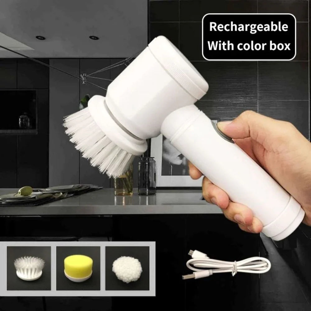 5-in-1 Rechargeable Magic Cleaning Brush